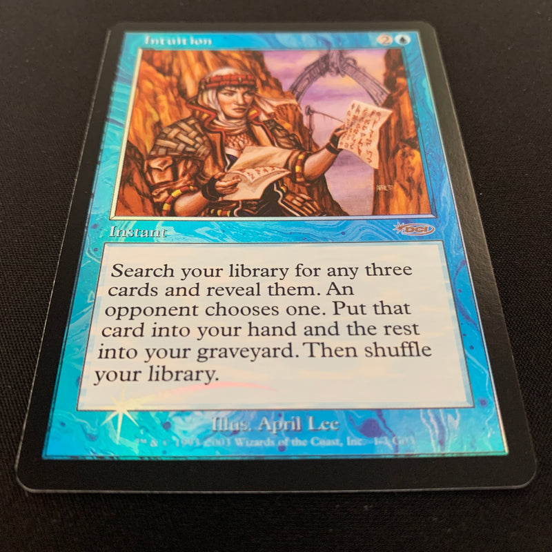 [FOIL] Intuition - Judge Rewards Promos - NM