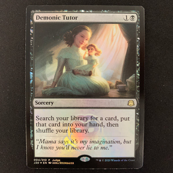 [FOIL] Demonic Tutor (J20) - Judge Rewards Promos - NM