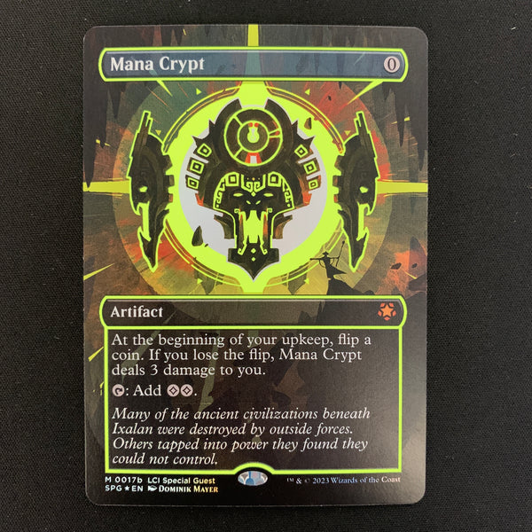 [FOIL] Mana Crypt (Neon Ink: Yellow) - Special Guests - EX