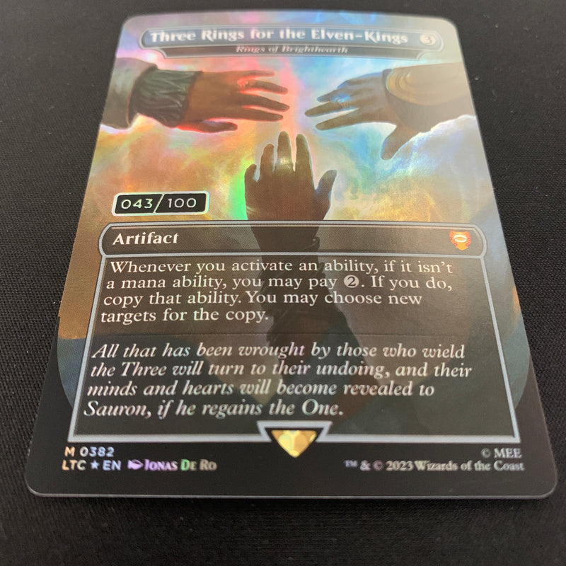 [FOIL] Rings of Brighthearth - The Lord of the Rings: Tales of Middle-earth Holiday Release - NM, 043/100