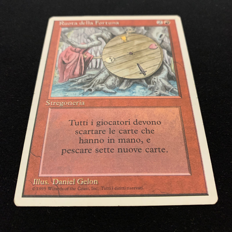 Wheel of Fortune - Foreign White Bordered - Italian