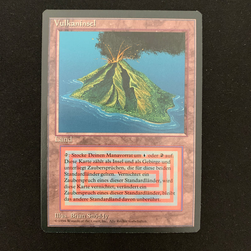 Volcanic Island - Foreign Black Bordered - German