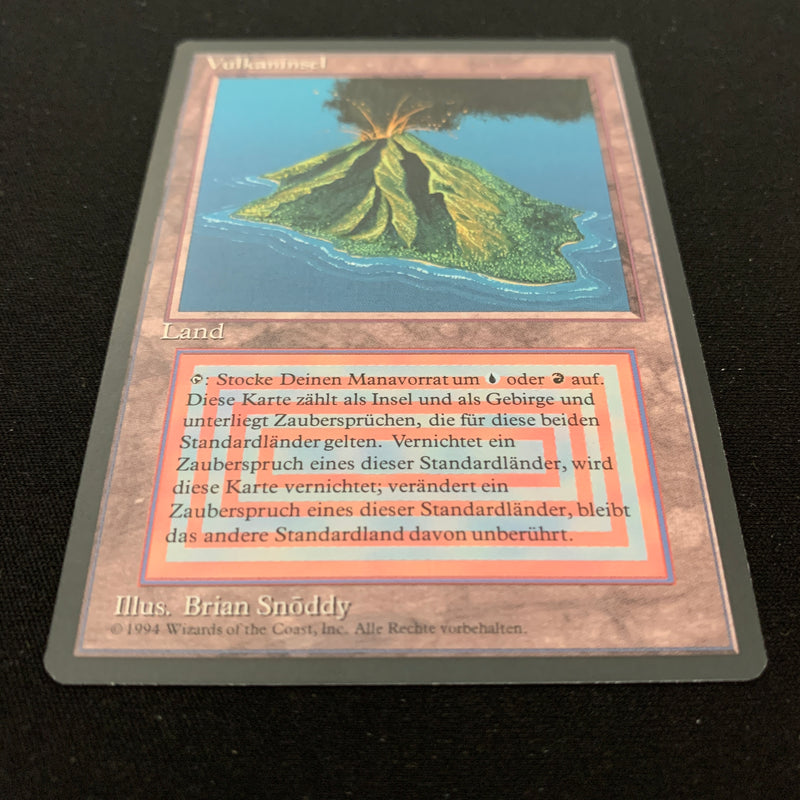 Volcanic Island - Foreign Black Bordered - German