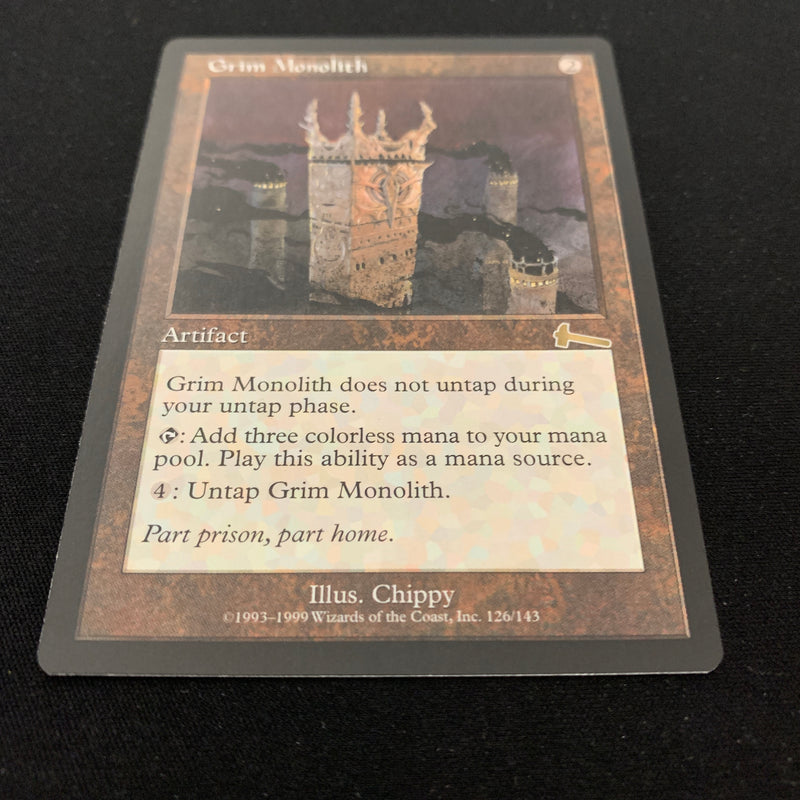 Grim Monolith - Urza's Legacy