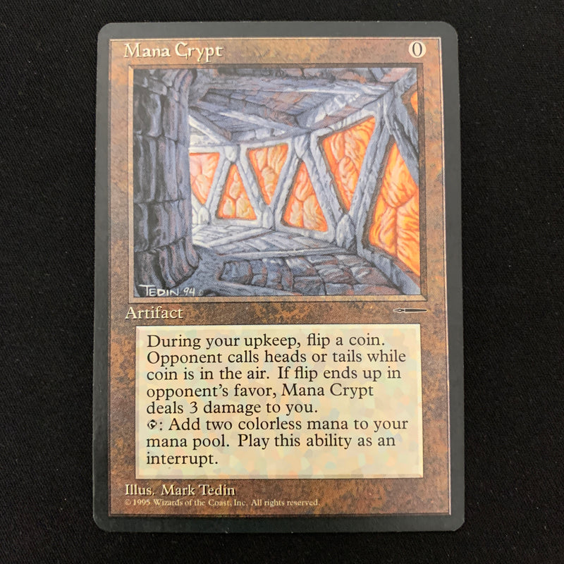 Mana Crypt (Book Insert) - Harper Prism Promos - EX