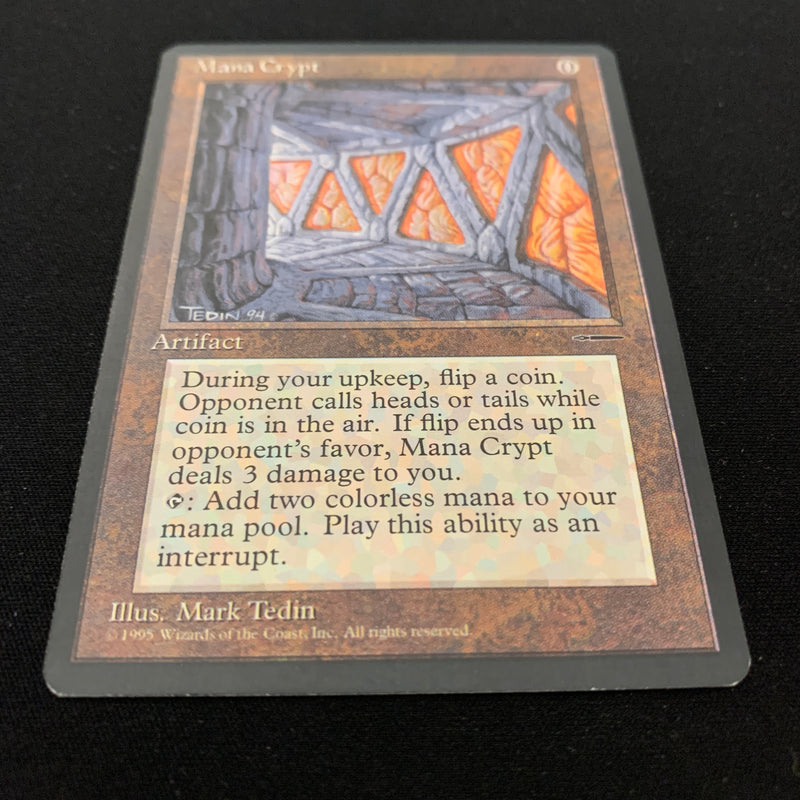 Mana Crypt (Book Insert) - Harper Prism Promos - GD