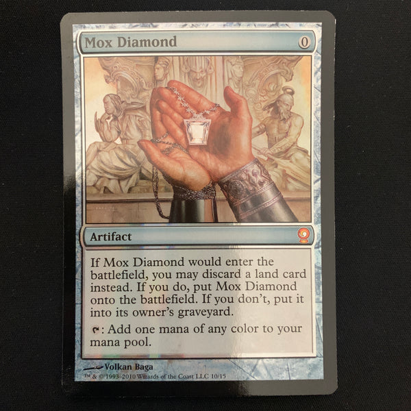 [FOIL] Mox Diamond - From the Vault: Relics - GD, PRESSURE MARK