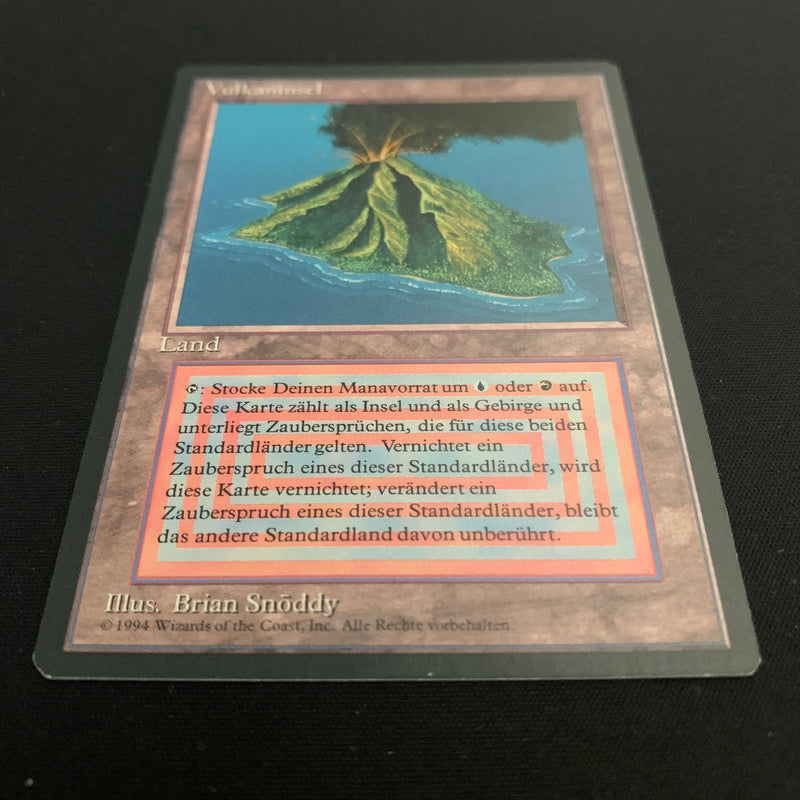 Volcanic Island - Foreign Black Bordered - German