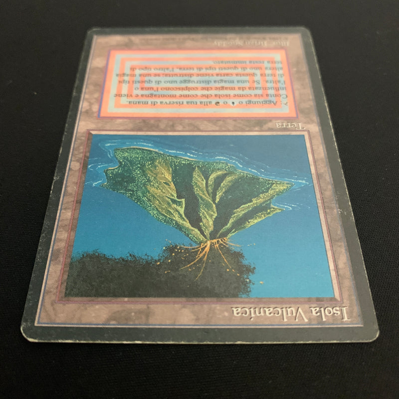 Volcanic Island - Foreign Black Bordered - Italian