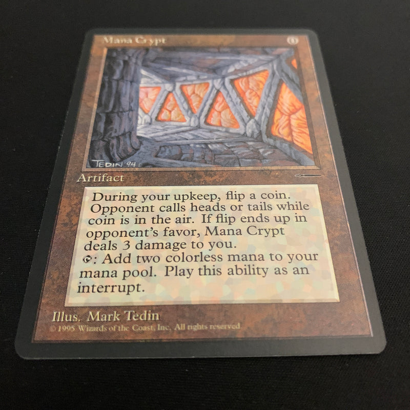 Mana Crypt (Book Insert) - Harper Prism Promos - EX