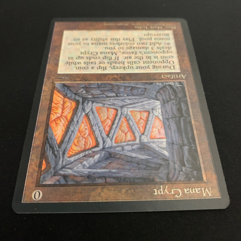 Mana Crypt (Book Insert) - Harper Prism Promos - EX