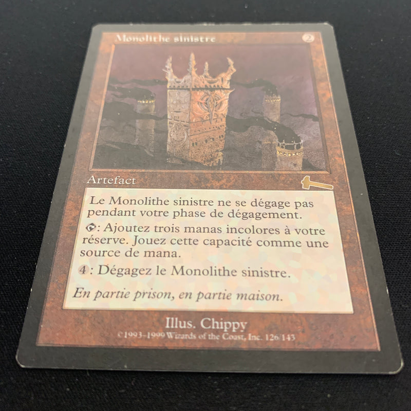 Grim Monolith - Urza's Legacy - French