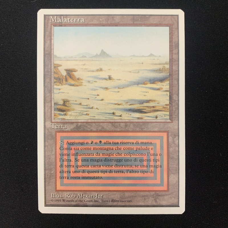 Badlands - Foreign White Bordered - Italian