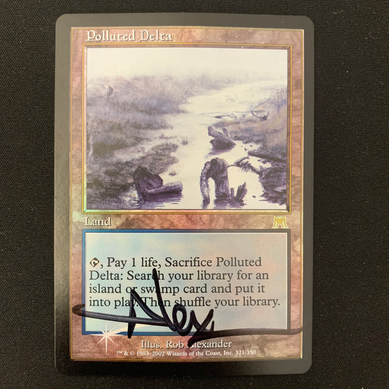 [FOIL] Polluted Delta - Onslaught - LP, SIGNED