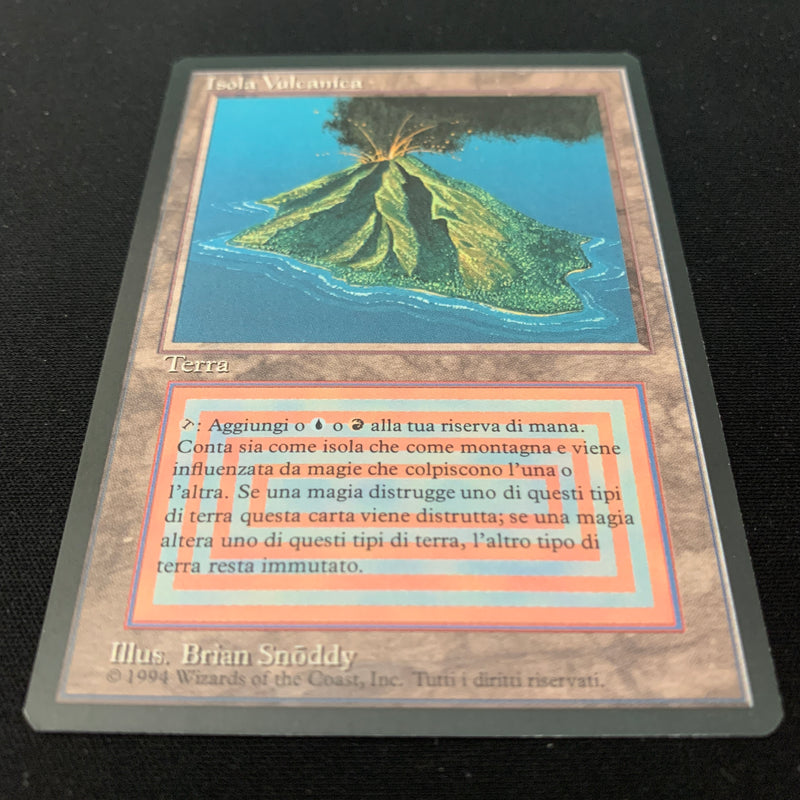 Volcanic Island - Foreign Black Bordered - Italian