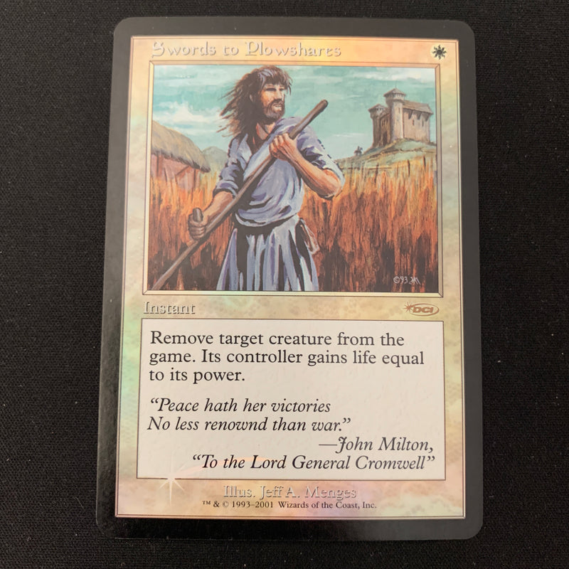 [FOIL] Swords to Plowshares - Friday Night Magic Promos - GD