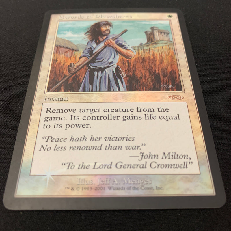 [FOIL] Swords to Plowshares - Friday Night Magic Promos - GD