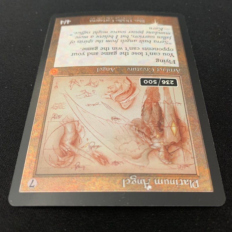 [FOIL] Platinum Angel (Serialized) - Retro Frame Artifacts - GD