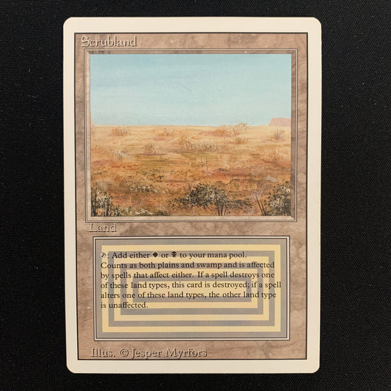 Scrubland - Revised