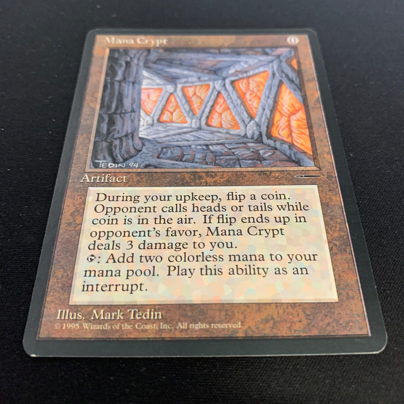 Mana Crypt (Book Insert) - Harper Prism Promos - EX