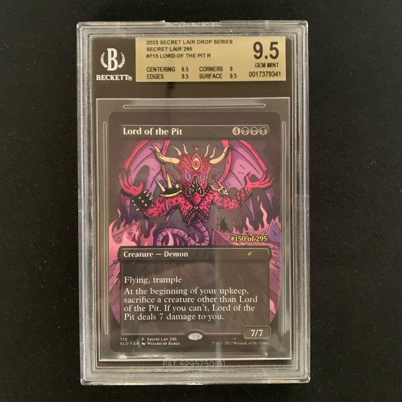 Lord of the Pit (Serialized) - MagicCon Products - BGS 9.5, 150/295