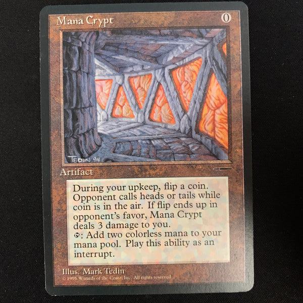 Mana Crypt (Book Insert) Harper Prism Promos EX Magic: The Gathering