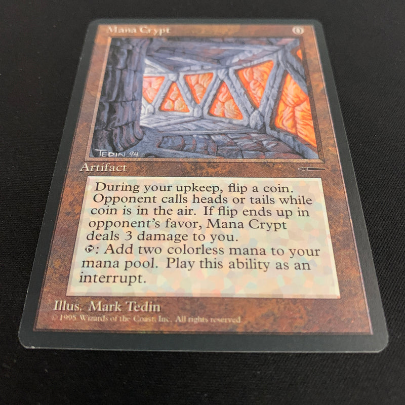 Mana Crypt (Book Insert) - Harper Prism Promos - EX