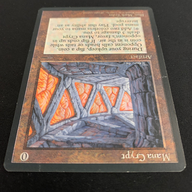 Mana Crypt (Book Insert) - Harper Prism Promos - GD, DENT