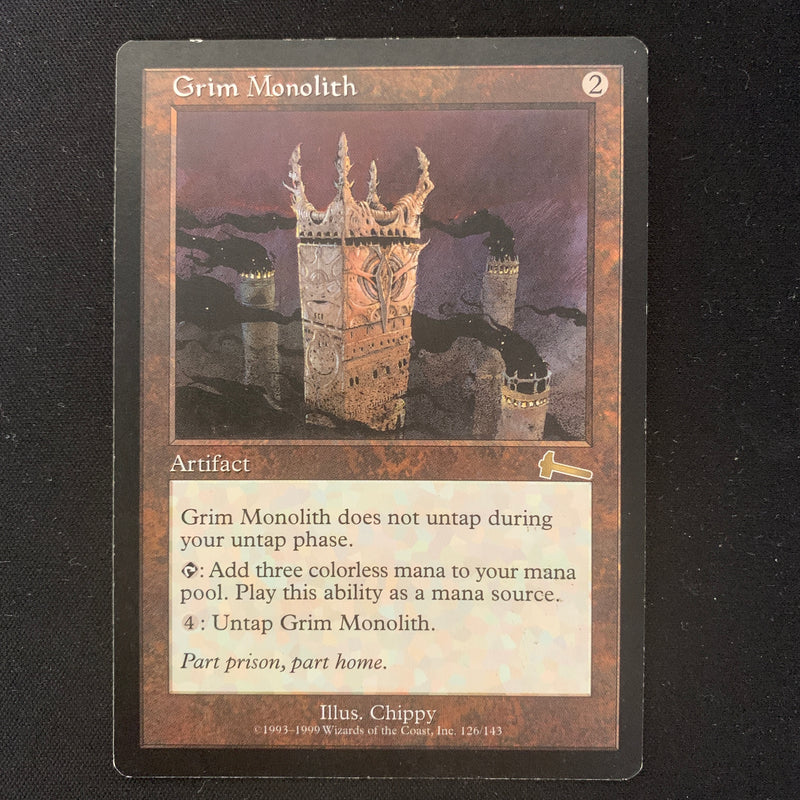 Grim Monolith - Urza's Legacy