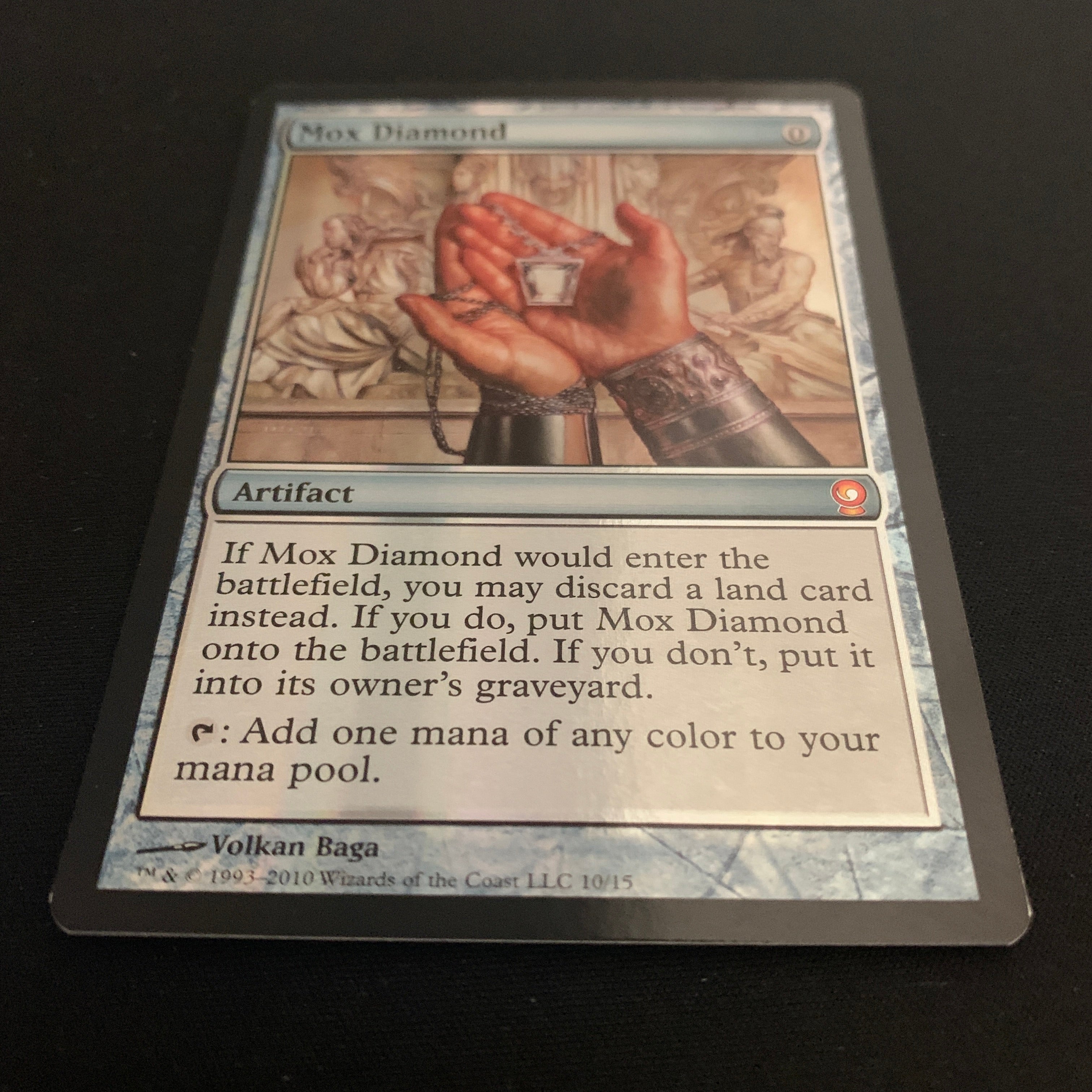 MTG Singles - [FOIL] Mox Diamond - From the Vault: Relics - EX - 