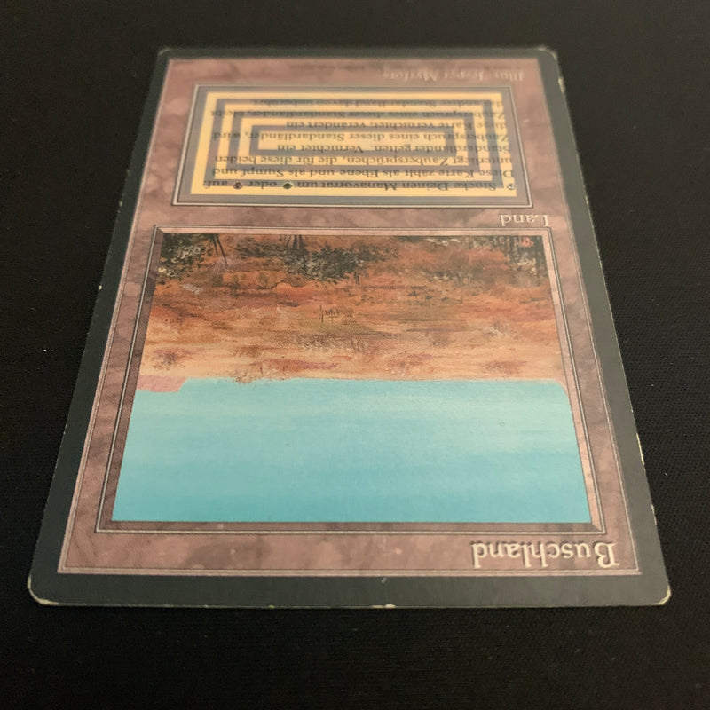 MTG Singles - Scrubland - Foreign Black Bordered - German - 