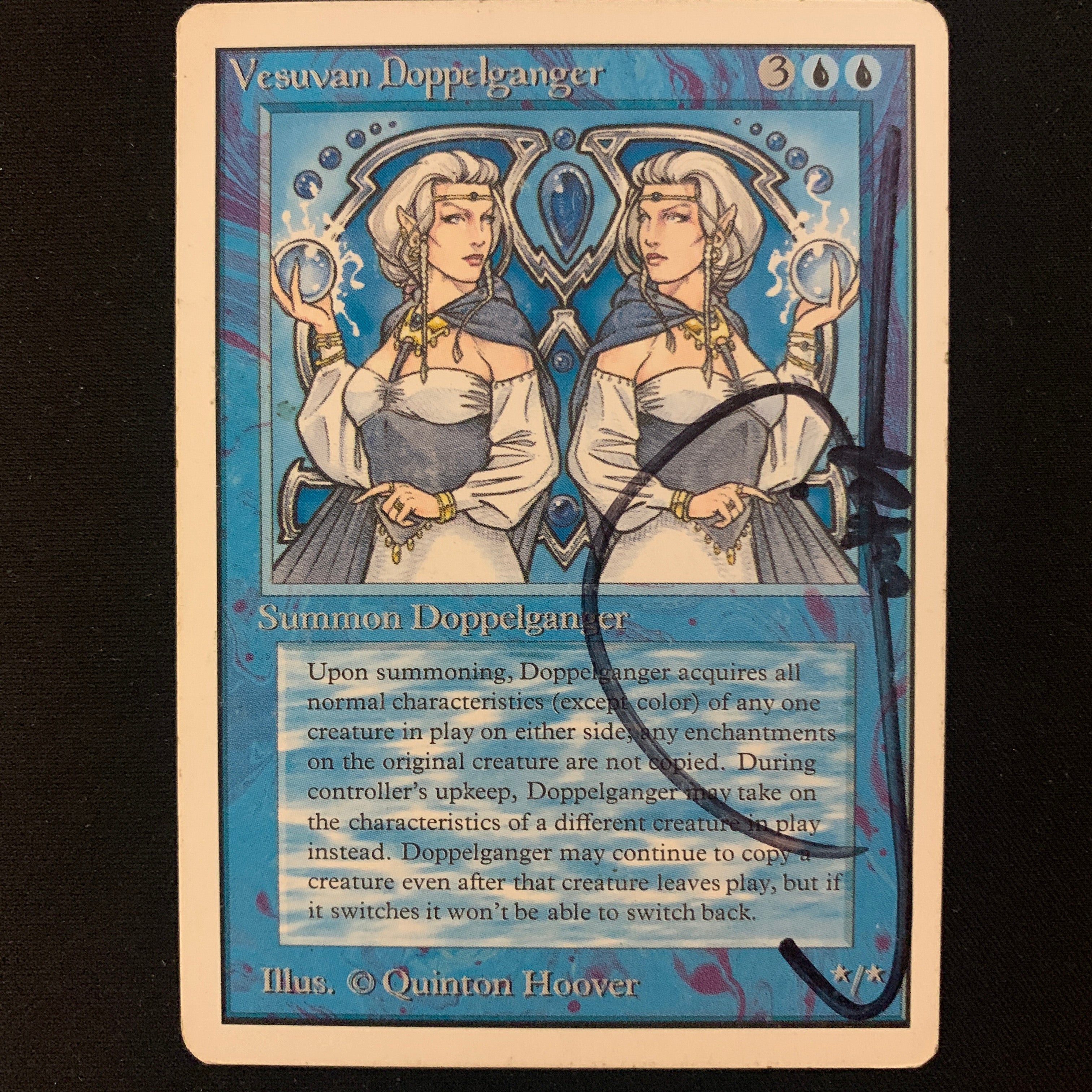 MTG Singles - Vesuvan Doppelganger - Unlimited - PL - SIGNED - 23828