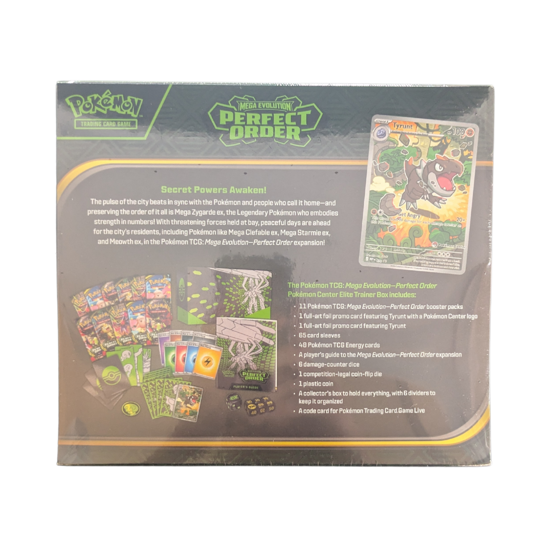 Perfect Order Pokémon Center Elite Trainer Box - Perfect Order - English - Sealed
