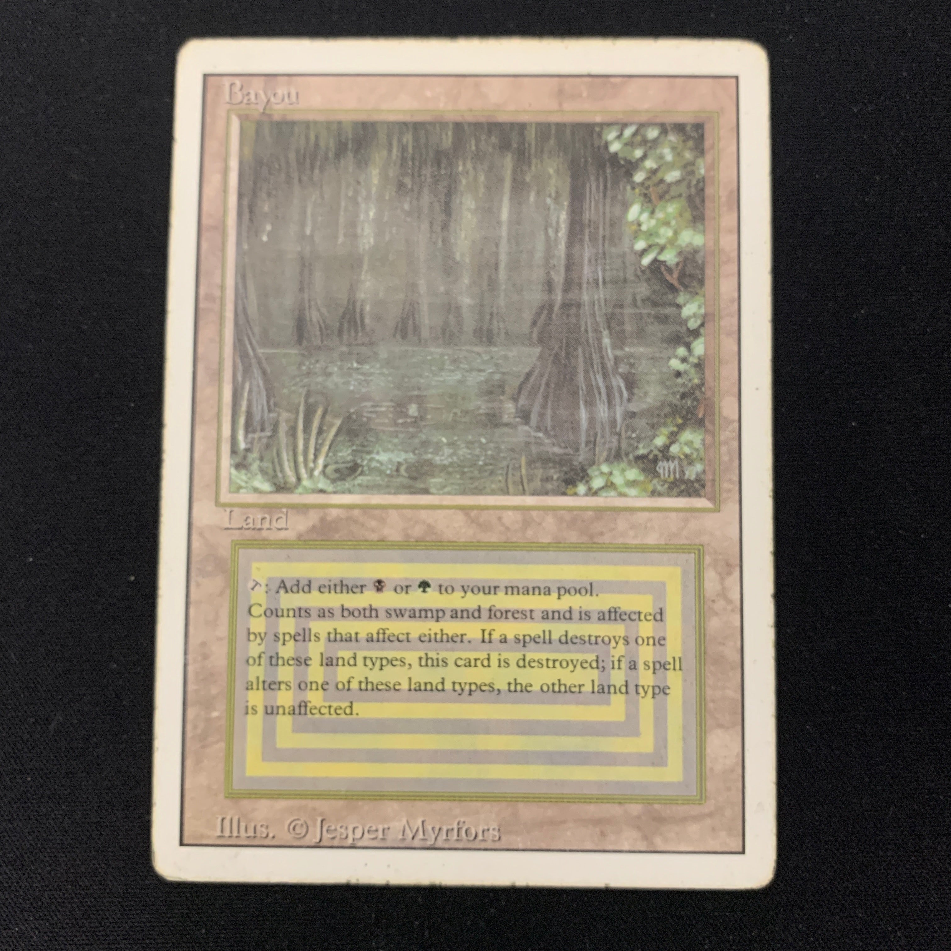 MTG Singles - Bayou - Revised - PL - 24163