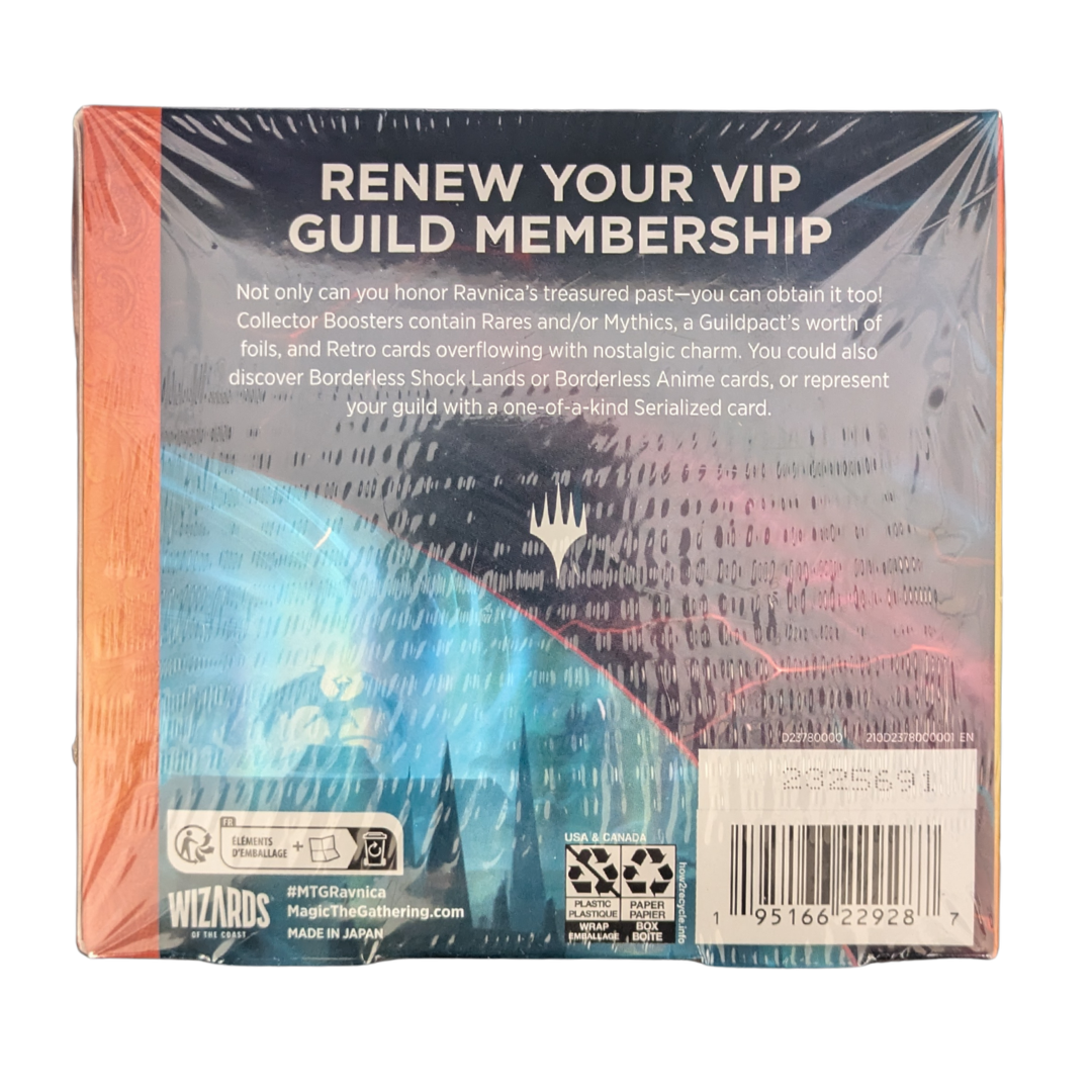 MTG Sealed Product - Ravnica Remastered Collector Booster Box - 