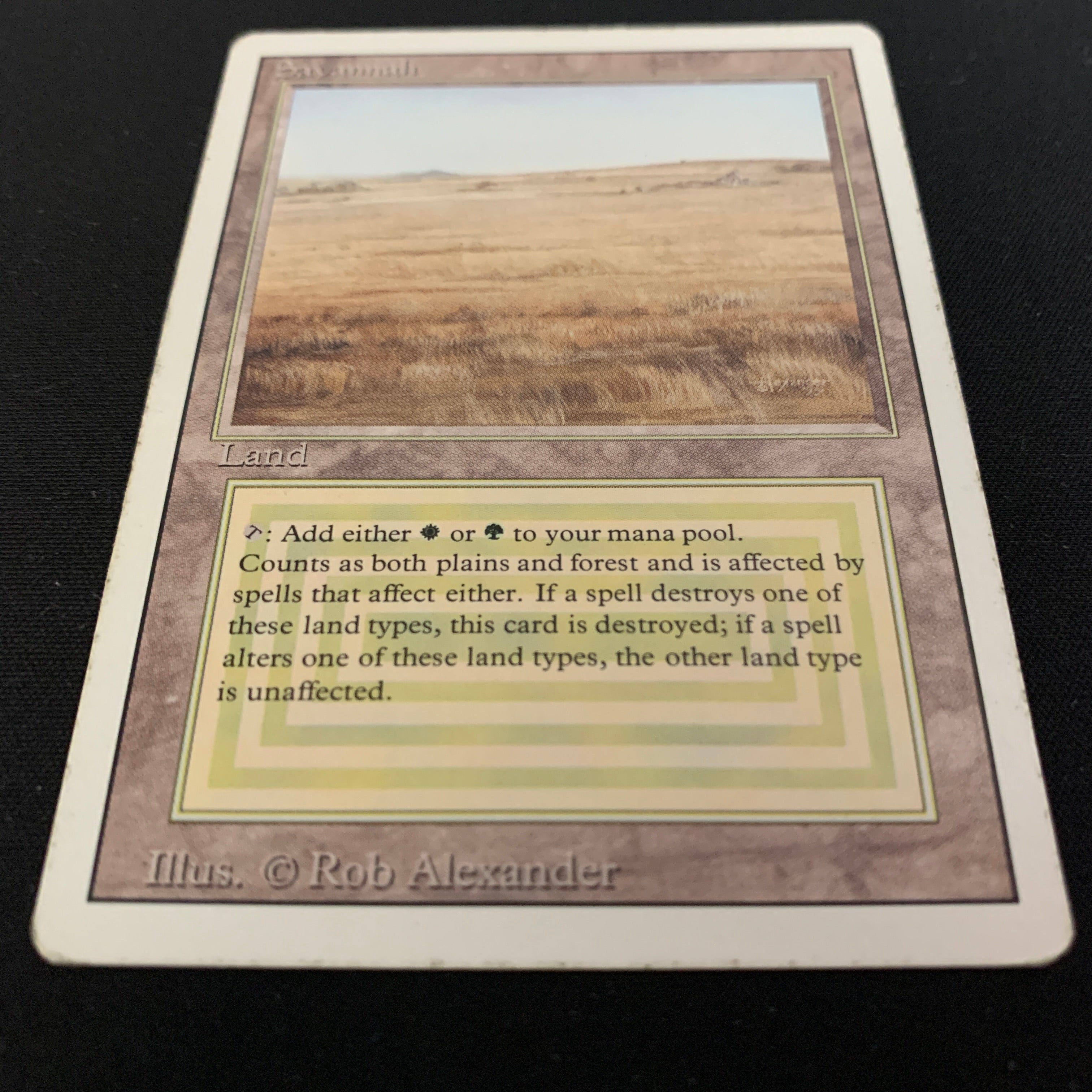 MTG Singles - Savannah - Revised - 