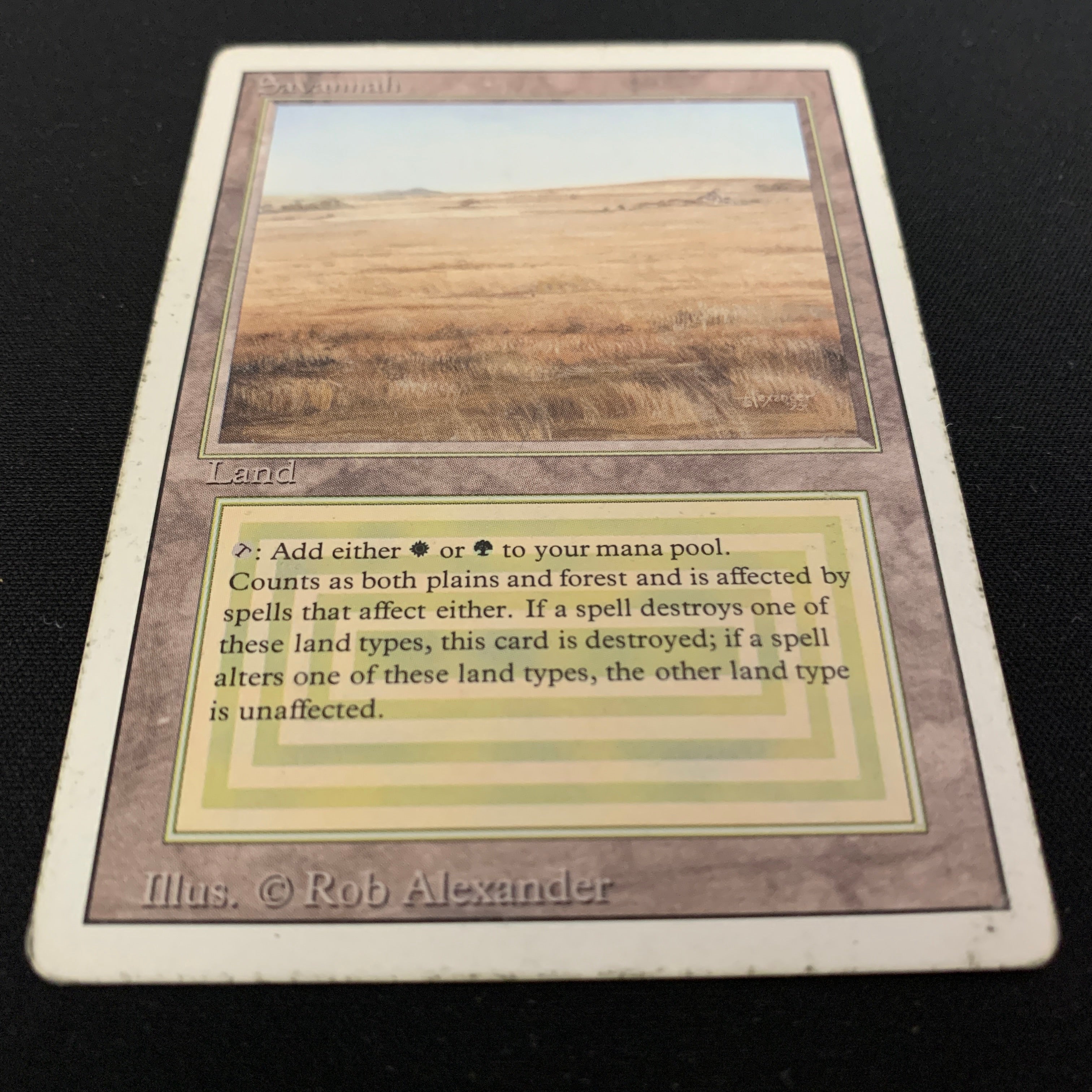 MTG Singles - Savannah - Revised - 