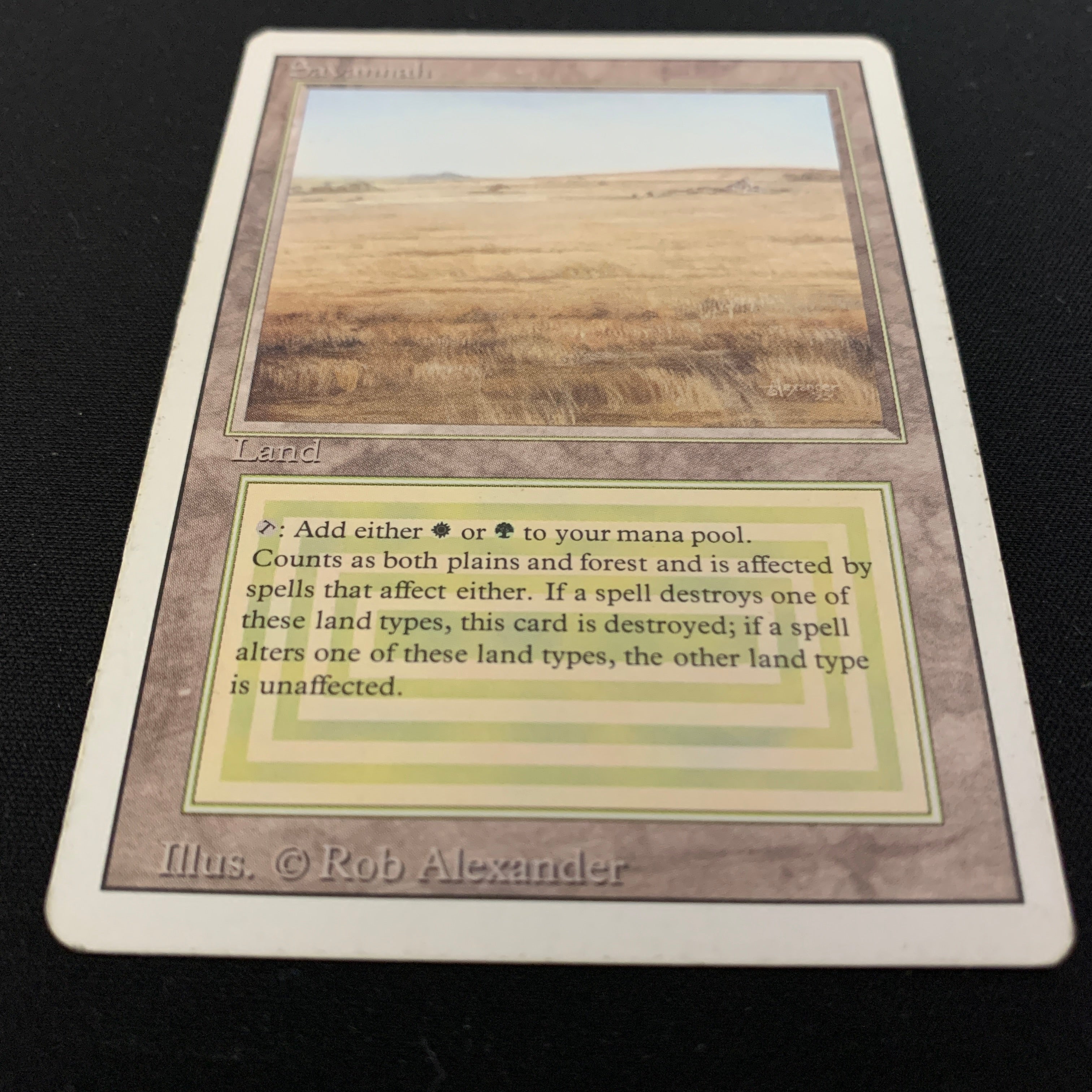 MTG Singles - Savannah - Revised - 