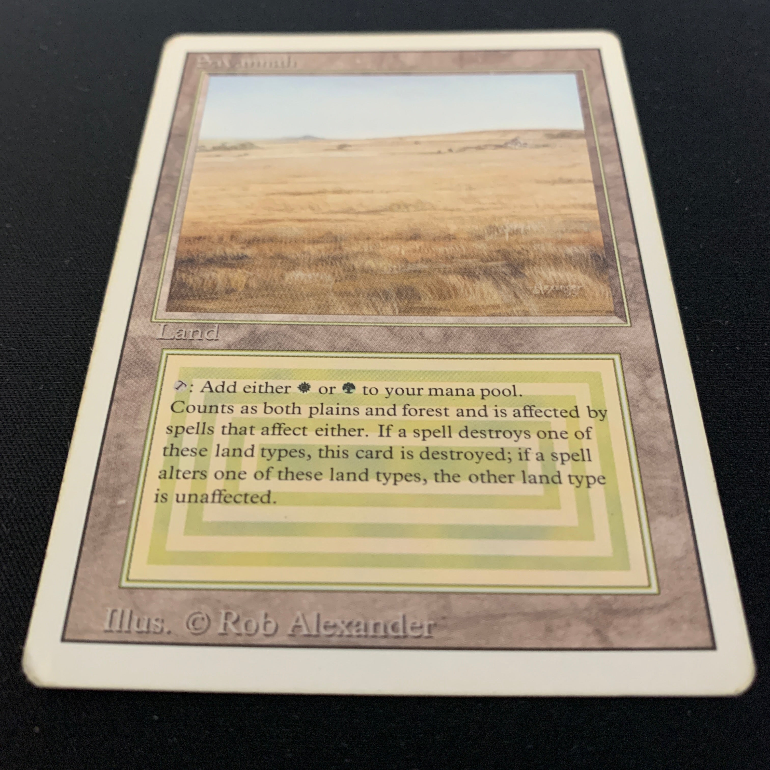 MTG Singles - Savannah - Revised - 