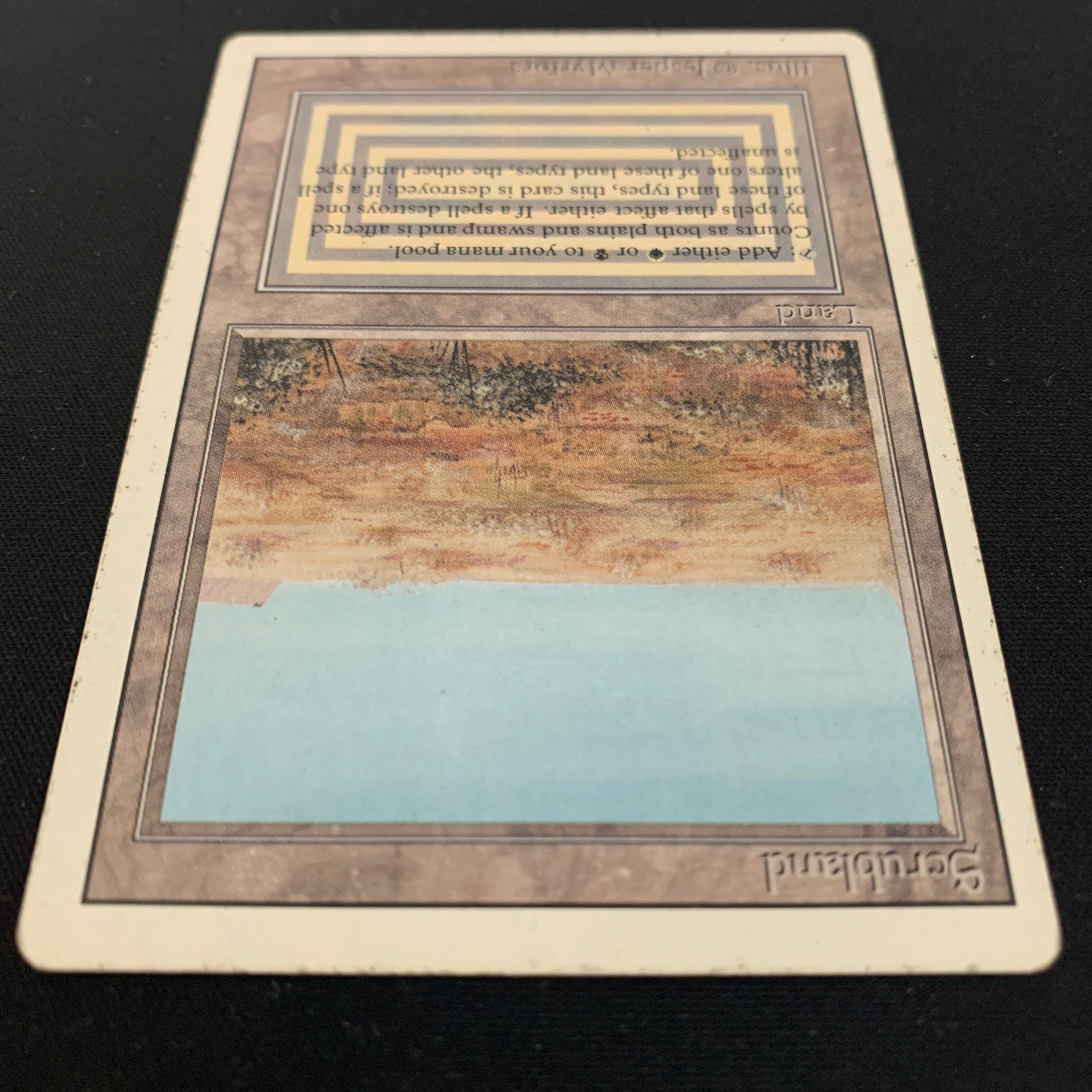 MTG Singles - Scrubland - Revised - 