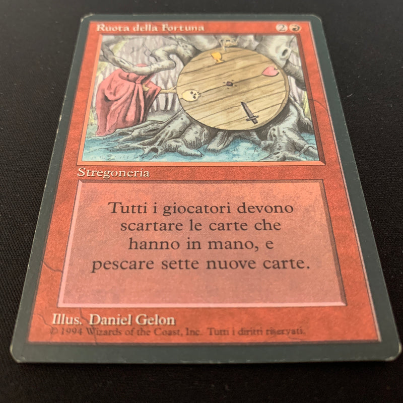 MTG Singles - Wheel of Fortune - Foreign Black Bordered - Italian - 