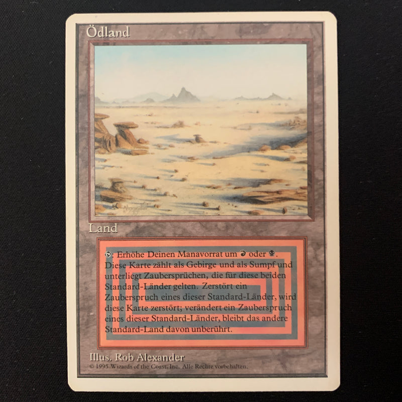 Magic the Gathering Badlands - Foreign White Bordered - German 