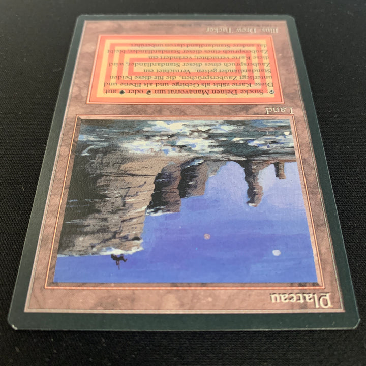 Magic the Gathering Plateau - Foreign Black Bordered - German 