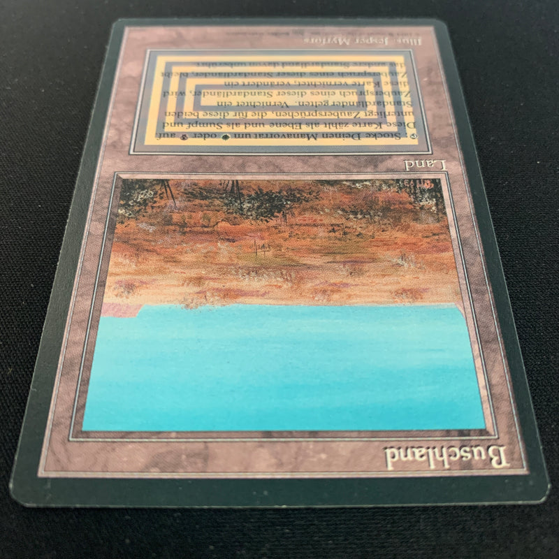 MTG Singles - Scrubland - Foreign Black Bordered - German - 