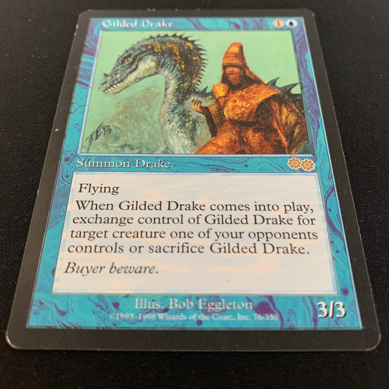 Magic the Gathering Gilded Drake - Urza's Saga 