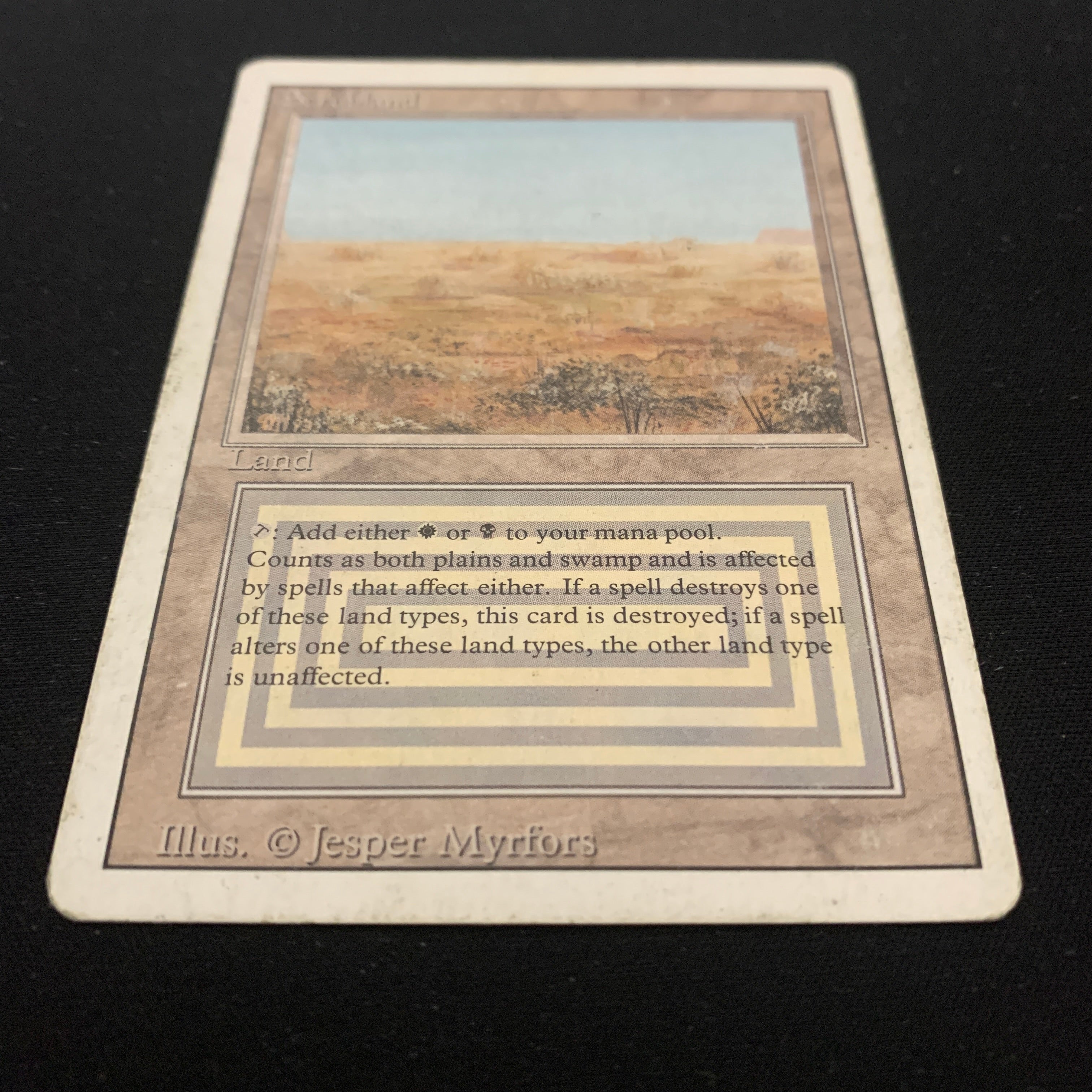 MTG Singles - Scrubland - Revised - 