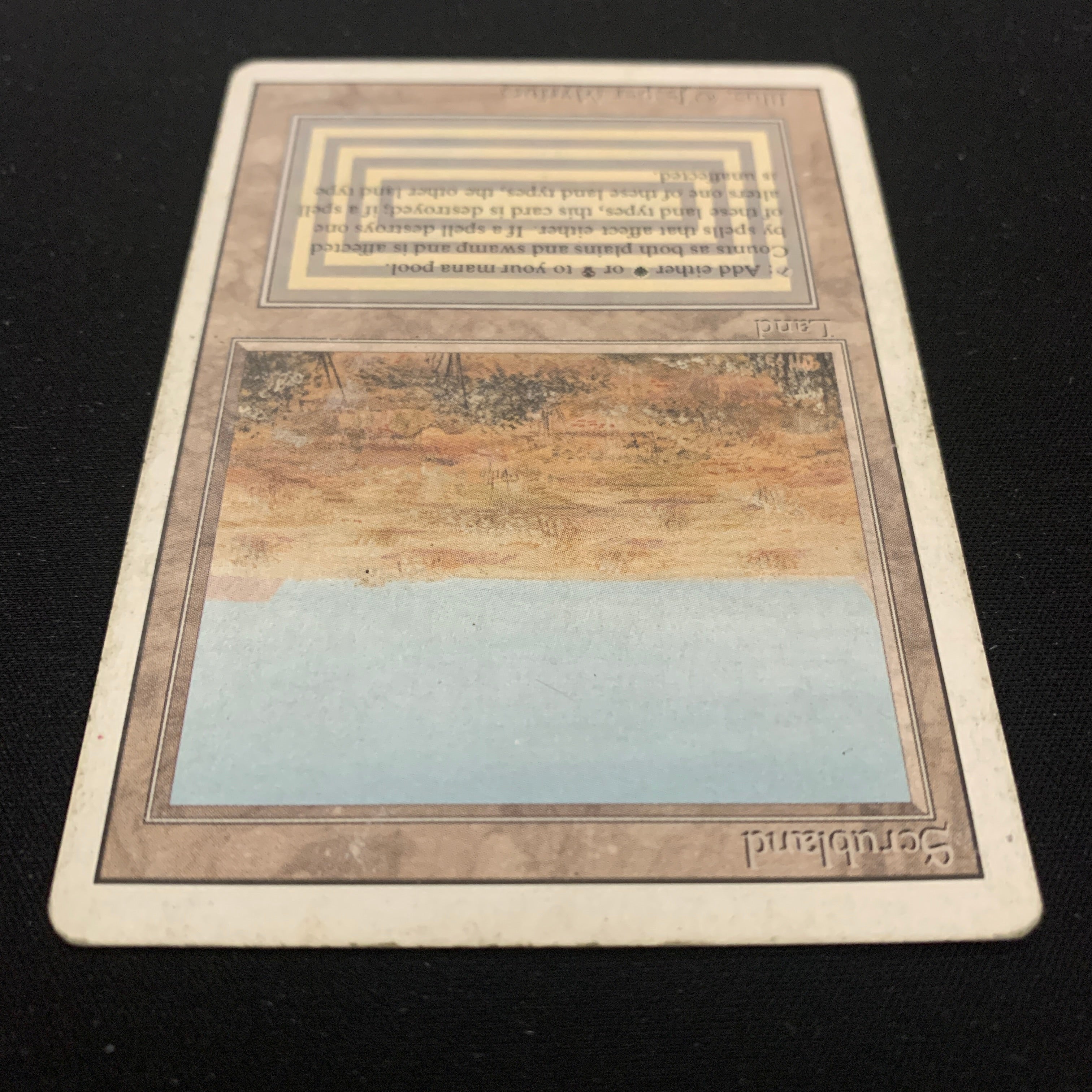 MTG Singles - Scrubland - Revised - 
