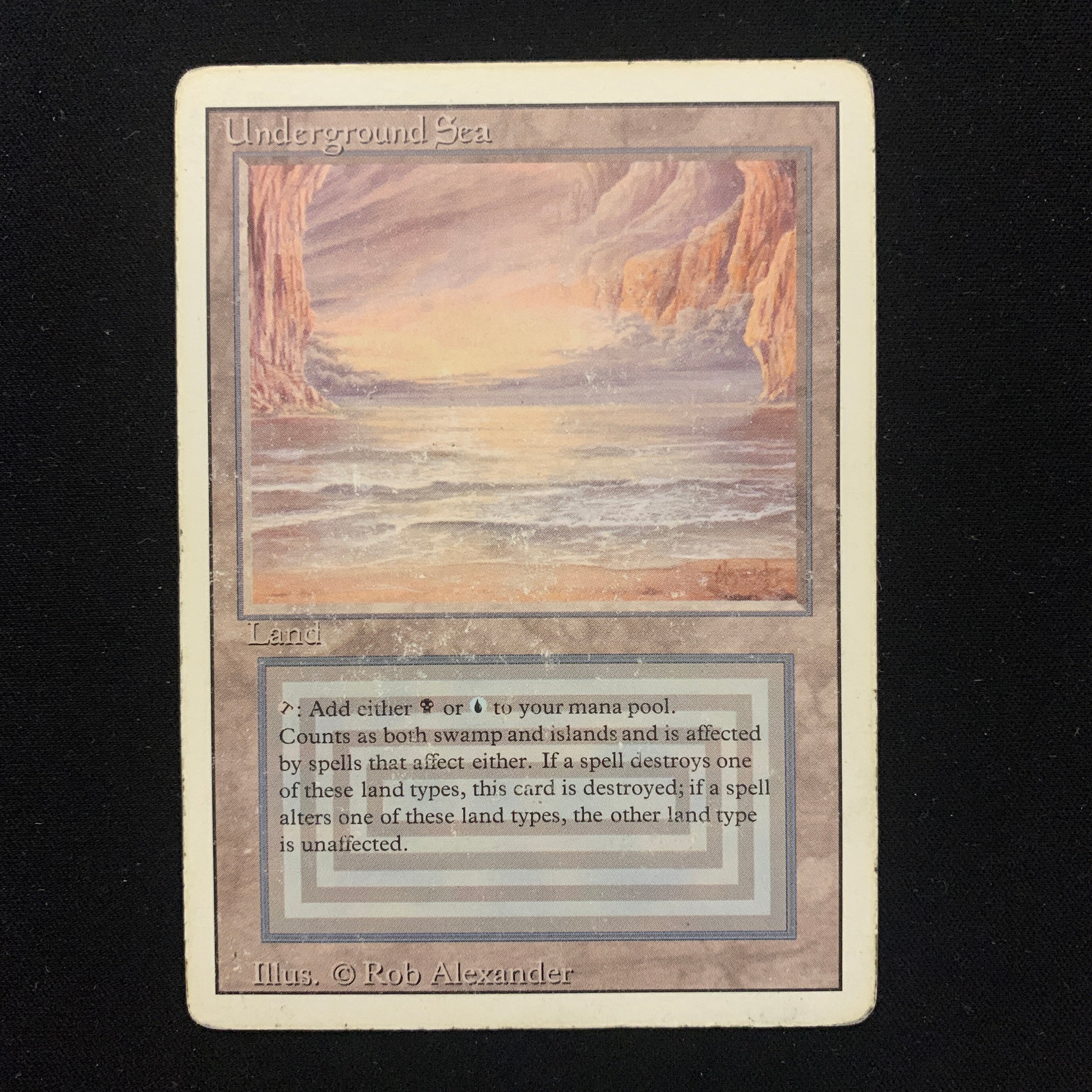 MTG Singles - Underground Sea - Revised - PL - INKED - 24723