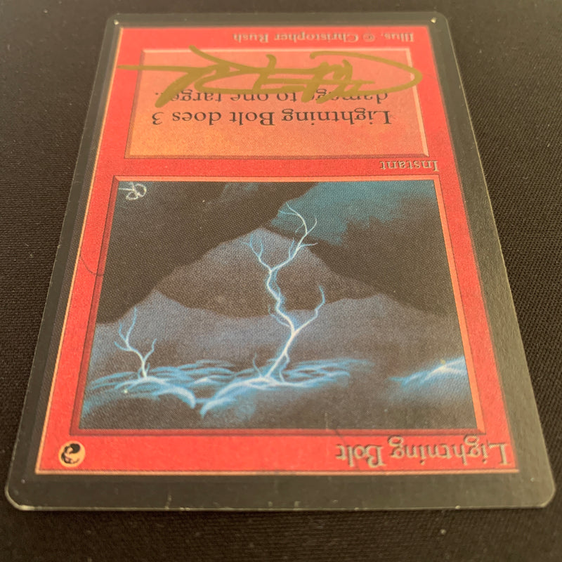 Magic the Gathering Lightning Bolt - Beta 