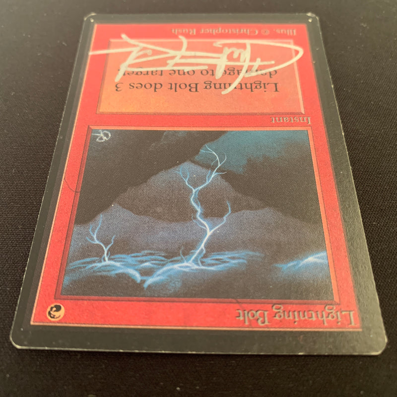 Magic the Gathering Lightning Bolt - Beta 